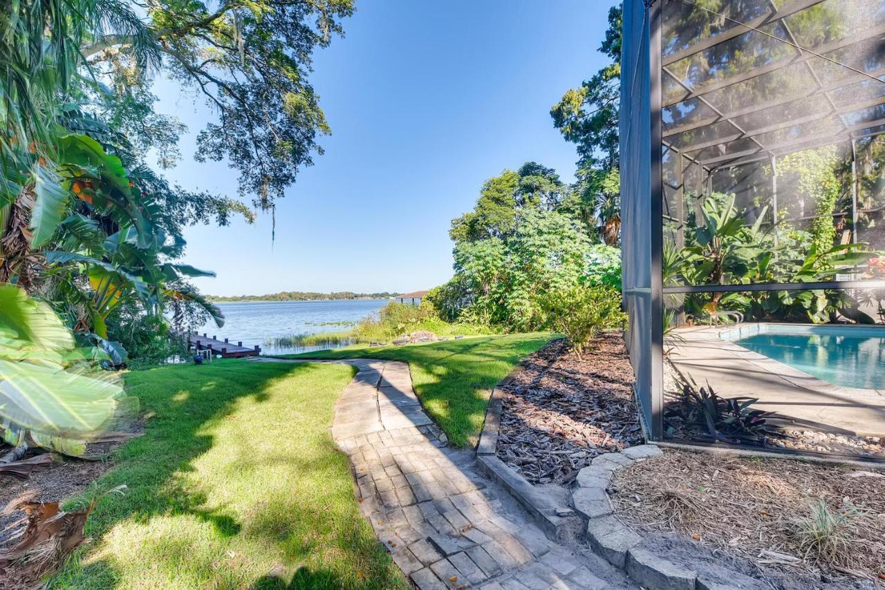 Spacious Lakefront House With Pool, Hottub, & Boating ออร์ลันโด ภายนอก รูปภาพ